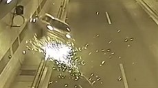 Tunel Blanka slaví páté výro�í. TSK ukázala ty nejzajímav�j�í nehody
