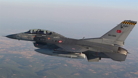Letoun F-16 ve slubách tureckého letectva