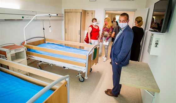 Pacienti budou mít dvoulkové pokoje se sociálním zaízením.