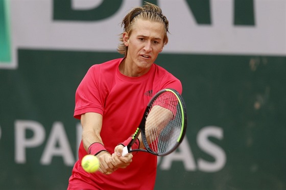 Sebastian Korda v prvním kole Roland Garros