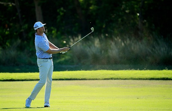 Americký golfista Hudson Swafford na turnaji v Punta Cana