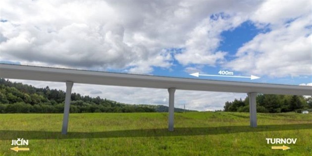 Budoucí podoba nové silnice