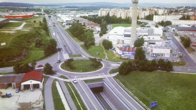 Pedstavení podoby budoucího obchvatu msta v Tebíi