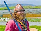 Karikatura. Ne, vikingové nebyli výlun blonatými chlapíky.