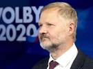 Senátor Václav Hampl v diskusním poadu Rozstel. (29. záí 2020)