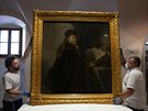 Uenec v pracovn (Z výstavy Rembrandt: Portrét lovka)