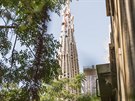 Pímo z bytu je výhled na slavnou katedrálu Sagrada Família slavného...