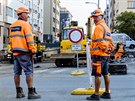 Zatek prac prodlouen tramvajov trat na Pankrc. (23.09.2020)