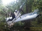 Na Tachovsku spadl ultralight. Podle zchran pilot neutrpl dn viditeln...