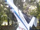Na Tachovsku spadl ultralight. Podle záchraná pilot neutrpl ádná viditelná...