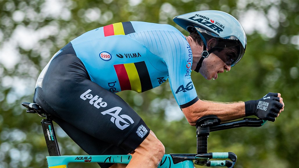 Wout van Aert na mistrovství svta v Imole