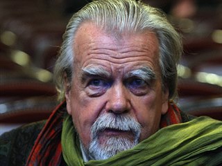 Francouzský filmový a divadelní herec Michael Lonsdale na snímku z roku 2011