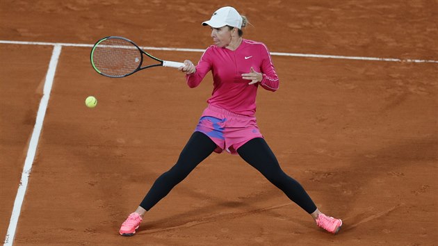 Rumunka Simona Halepov v prvnm kole Roland Garros.