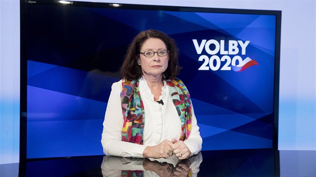 Poslankyně Miroslava Němcová v diskusním pořadu Rozstřel. (29. září 2020)
