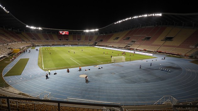 Nrodn stadion Todora Proeskiho ve Skopje, Severn Makedonii.