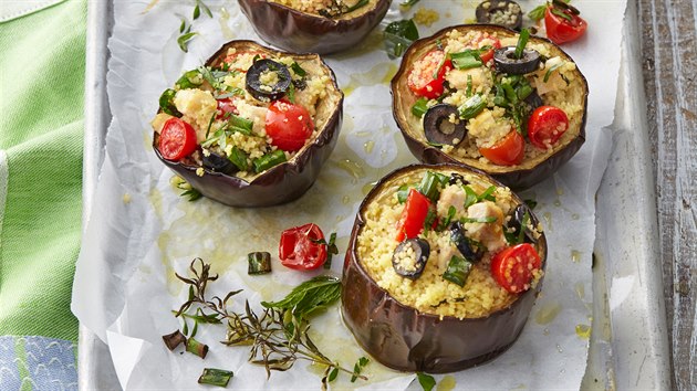 Zapeen lilek s kuskusem