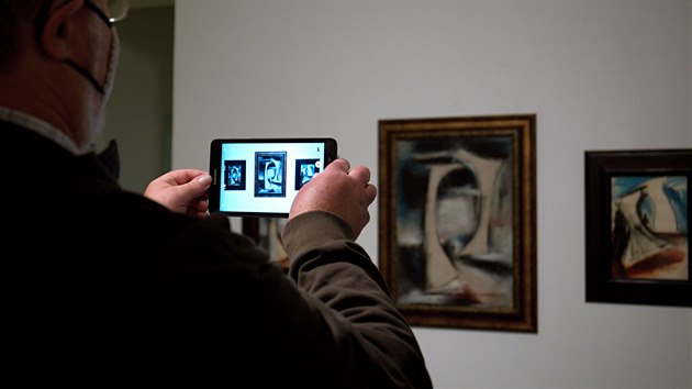 Na výstavě si návštěvníci mohou prohlédnout přes 50 obrazů, kreseb a grafik z rozmezí více než padesáti let.