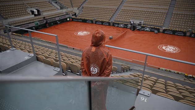 Momentka z Roland Garros 2020.
