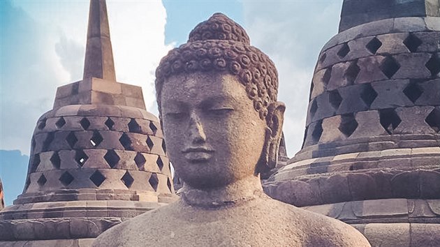 Borobudur, ostrov Jva