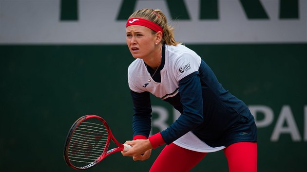 Marie Bouzkov v prvnm kole Roland Garros