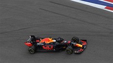 Max Verstappen ze stáje Red Bull v kvalifikaci na Velkou cenu Ruska