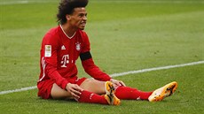 Leroy Sané z Bayernu v zápase proti Hoffenheimu.