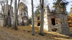 Zřícenina kláštera Paulánů ve Světcích na Tachovsku