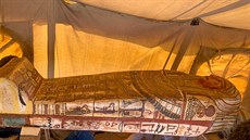 V egyptské Sakkáe se nalo sedmadvacet velmi dobe zachovalých sarkofág...