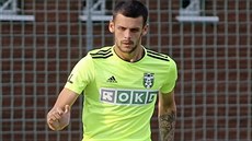 Slovenský záloník Christián Herc se postupn prosazuje do sestavy fotbalist...