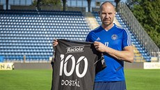 Stanislav Dostál se stal druhým brankářem, který odchytal za Zlín 100 zápasů v...