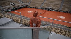 Momentka z Roland Garros 2020.