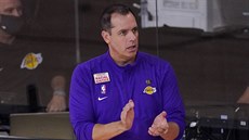 Frank Vogel má radost ze hry Los Angeles Lakers.