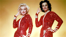 Marilyn Monroe a Jane Russellová ve filmu Páni mají radi blondýnky (1953)