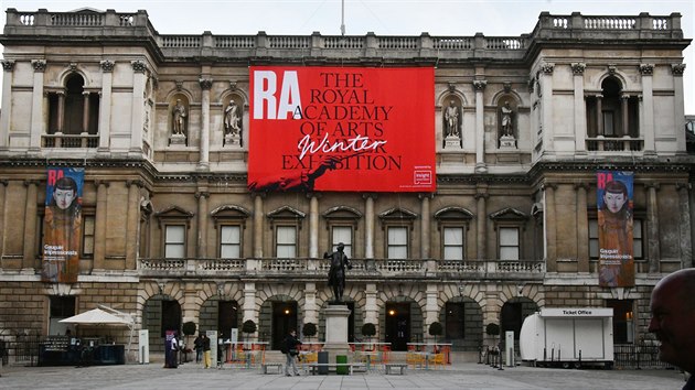 Budova Královské akademie umění v Londýně