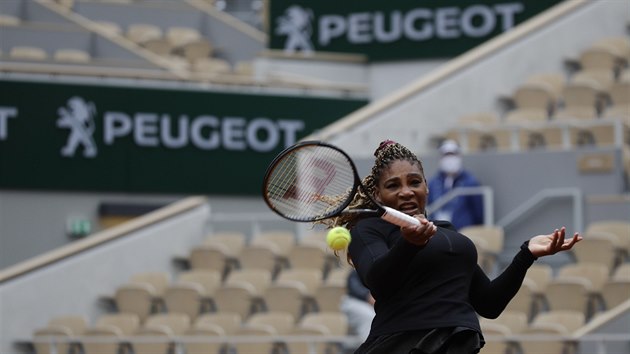 Serena Williamsov v prvnm kole Roland Garros.