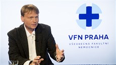 editel Veobecné fakultní nemocnice v Praze David Feltl v diskusním poadu...