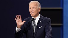 Joe Biden v pedvolební debat s Donaldem Trumpem (30. záí 2020)