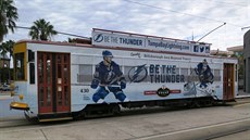Pojízdná reklama na hokej. Tým Tampa Bay Lightning se po tkých zaátcích stal...
