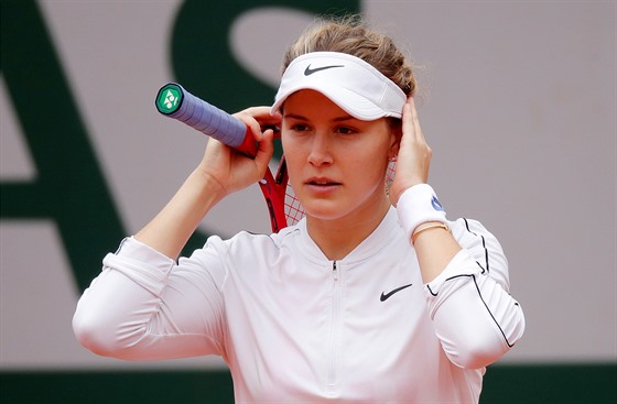 Eugenie Bouchardová na Roland Garros.