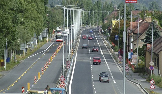 Strakonická ulice v Praze