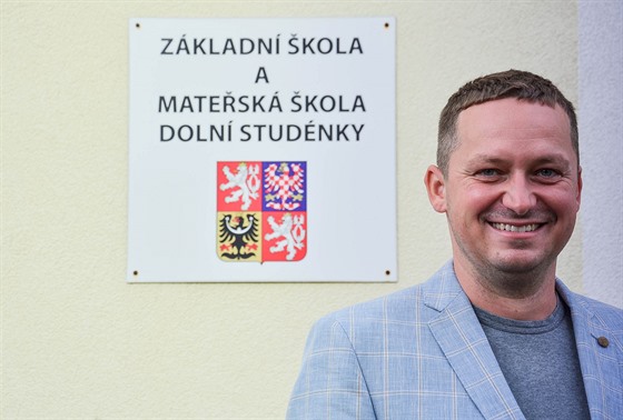 Jakub Dolníek, editel Z a M Dolní Studénky a vítz ankety editel roku v...