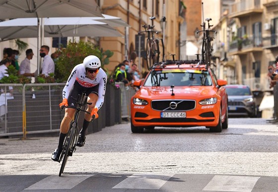 Josef erný v úvodní asovce na Giro dItalia v Palermu
