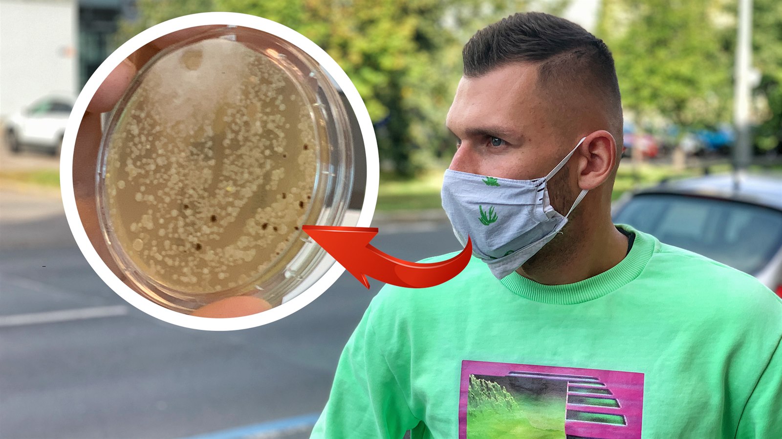 VIDEO: Bakterie, zlatý stafylokok i plísně. Zkoumali jsme roušky - iDNES.cz