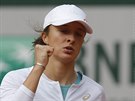 Polská tenistka Iga wiateková v semifinále Roland Garros.