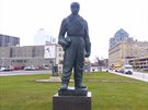 Stephensonova socha ve Winnipegu