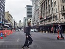 Novozélandský Auckland po zruení nkolik msíc trvajícího lockdownu (8. íjna...