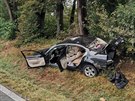 P�i nehod� se zranili �ty�i lid�.