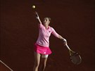 Kristýna Plíková bhem 2. kola Roland Garros.