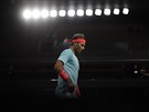 panl Rafael Nadal bhem tvrtfinále Roland Garros.