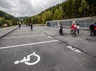 Radnice v Peci pod Snkou dostavla parkovací terminál za 160 milion korun...